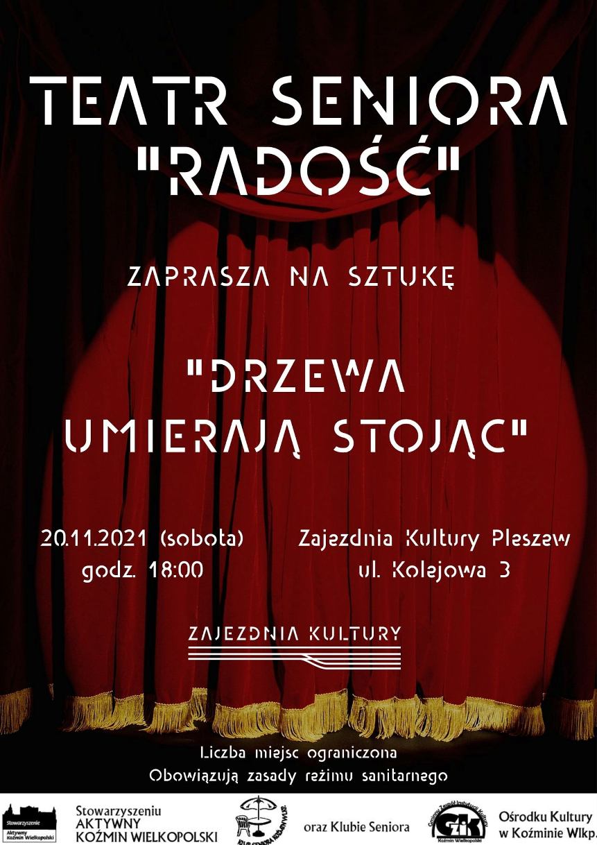 plakat promujący przedstawienie