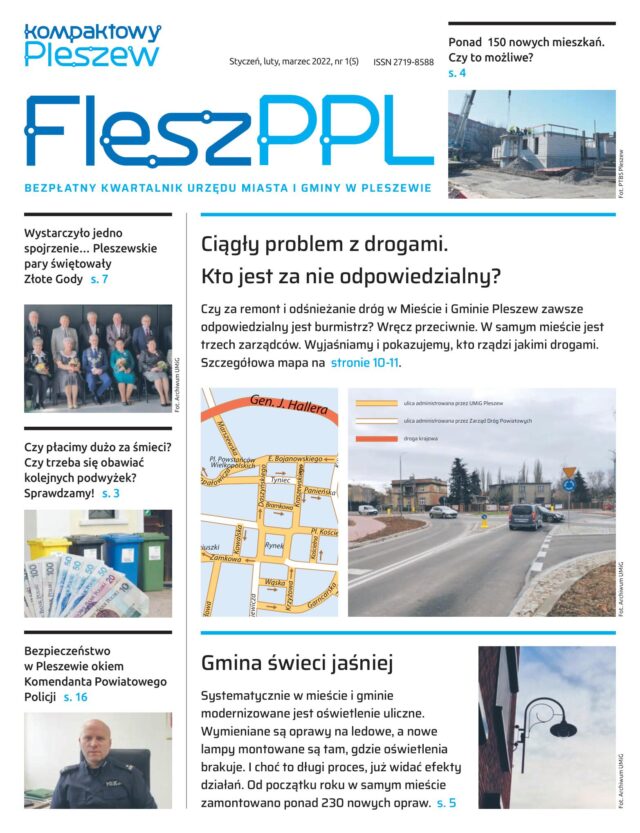 na zdjęciu widać okładkę magazynu Flesz PPL