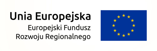 na zdjęciu widać logo Europejskiego Funduszu Rozwoju Regionalnego