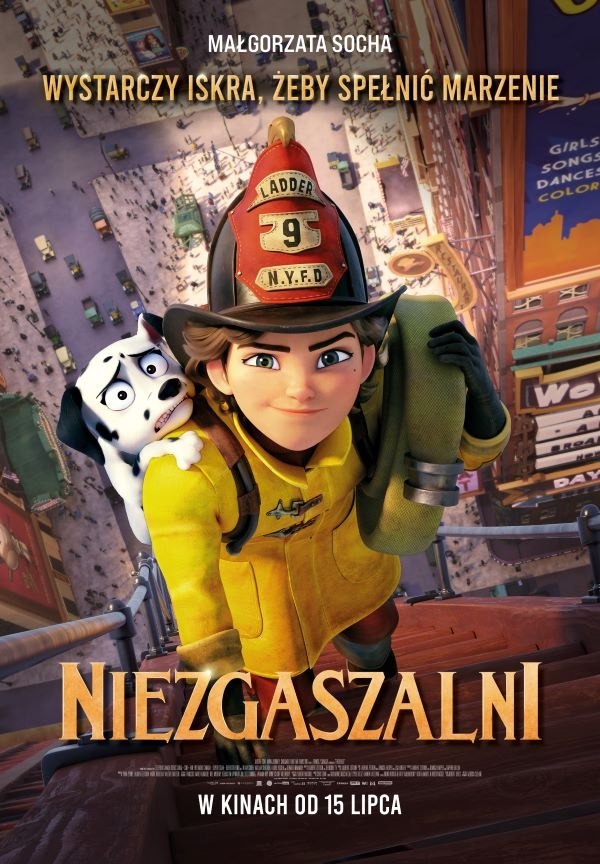 Plakat filmu w kinie Niezgaszalni