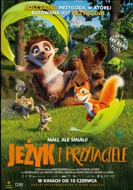 plakat filmu jeżyk i przyjaciele