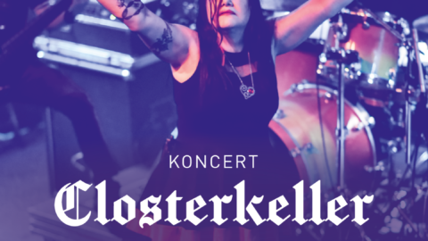 plakat koncertu Closterkeller w Zajezdni Kultury w Pleszewie 4 listopada 2022