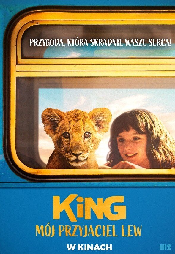plakat filmu King. Mój przyjaciel Lew.
