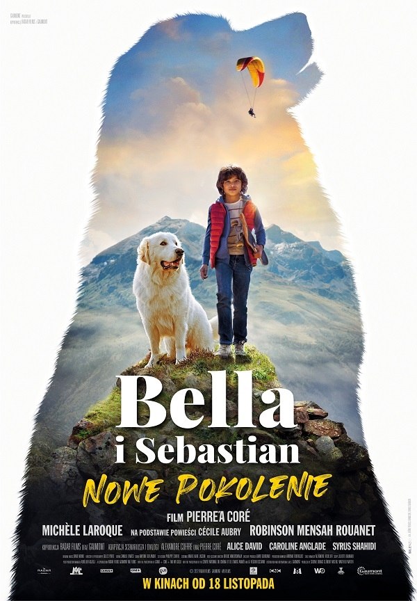 Plakat filmu Bella i Sebastian Nowe Pokolenie