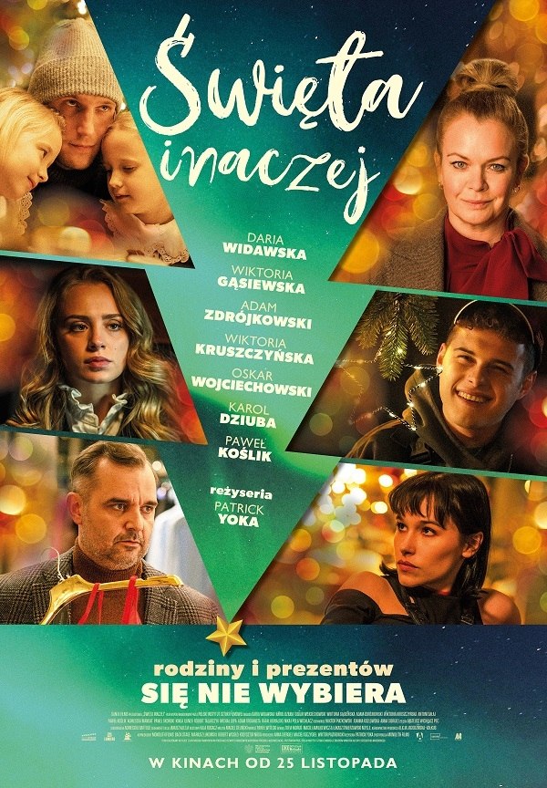 Plakat filmu Święta inaczej emitowanego w Kinie Hel w Pleszewie
