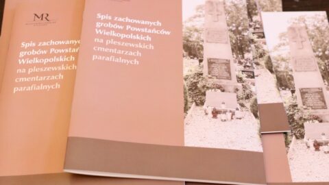 Broszura z wykazem pleszewskich Powstańców Wielkopolskich wydana przez Muzeum Regionalne w Pleszewie z okazji rocznicy wybuchu Powstania Wielkopolskiego