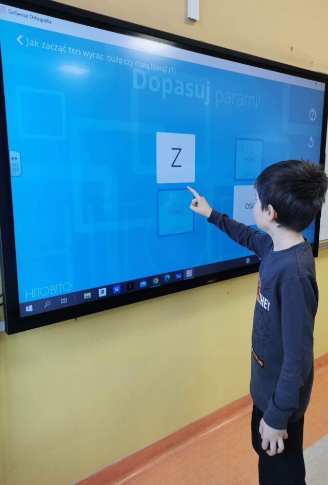 Wykorzystanie interaktywnej tablicy w szkołach prowadzonych przez samorząd Miasta i Gminy Pleszew