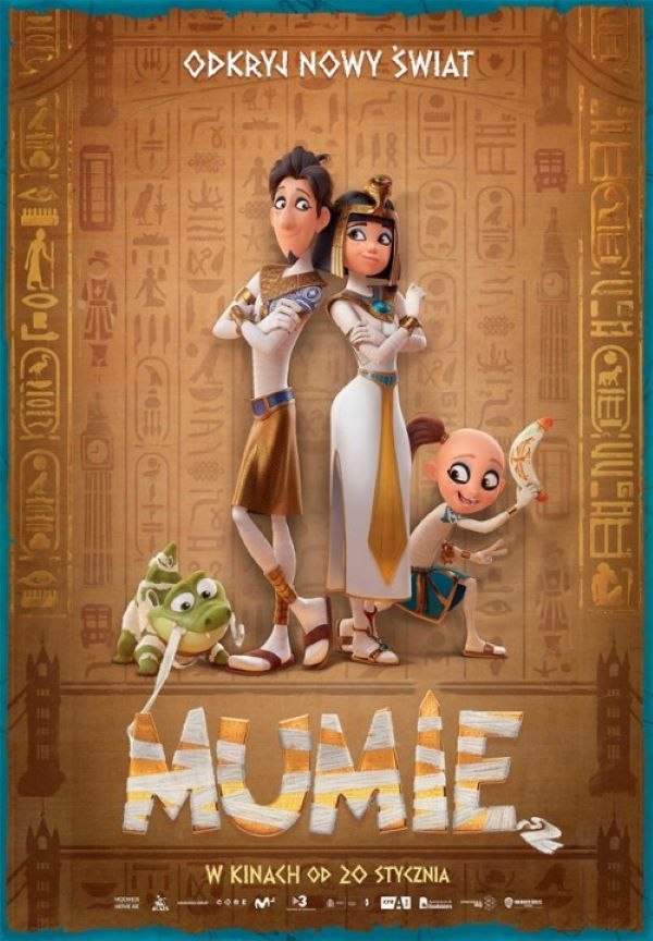 Plakat filmu Mumie emitowanego w Kinie Hel w Pleszewie