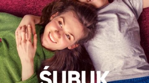 Plakat filmu Śubuk emitowanego w kinie Hel w Pleszewie.