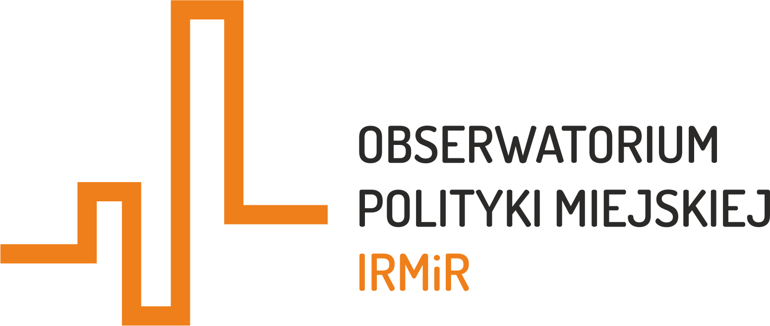 Logo Obserwatorium Polityki Miejskiej IRMIR.