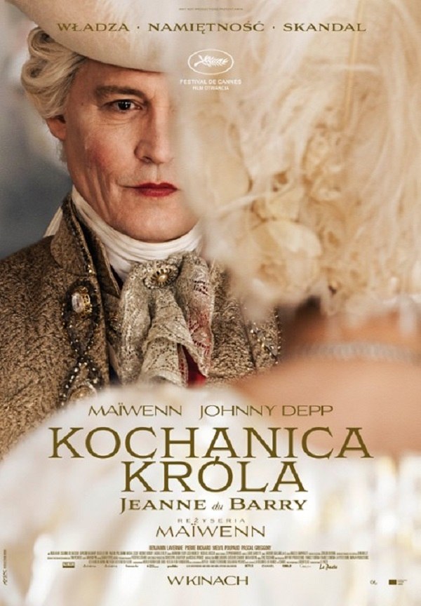 Plakat filmu KOCHANICA KRÓLA JEANNE DU BARRY - 2D Napisy emitowanego w kinie Hel w Pleszewie.