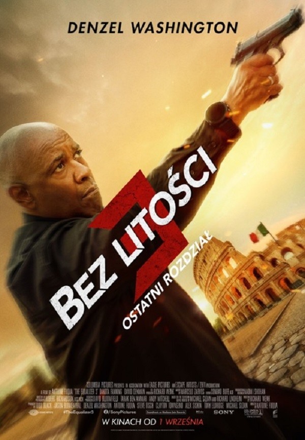 Plakat filmu emitowanego w kinie Hel w Pleszewie.