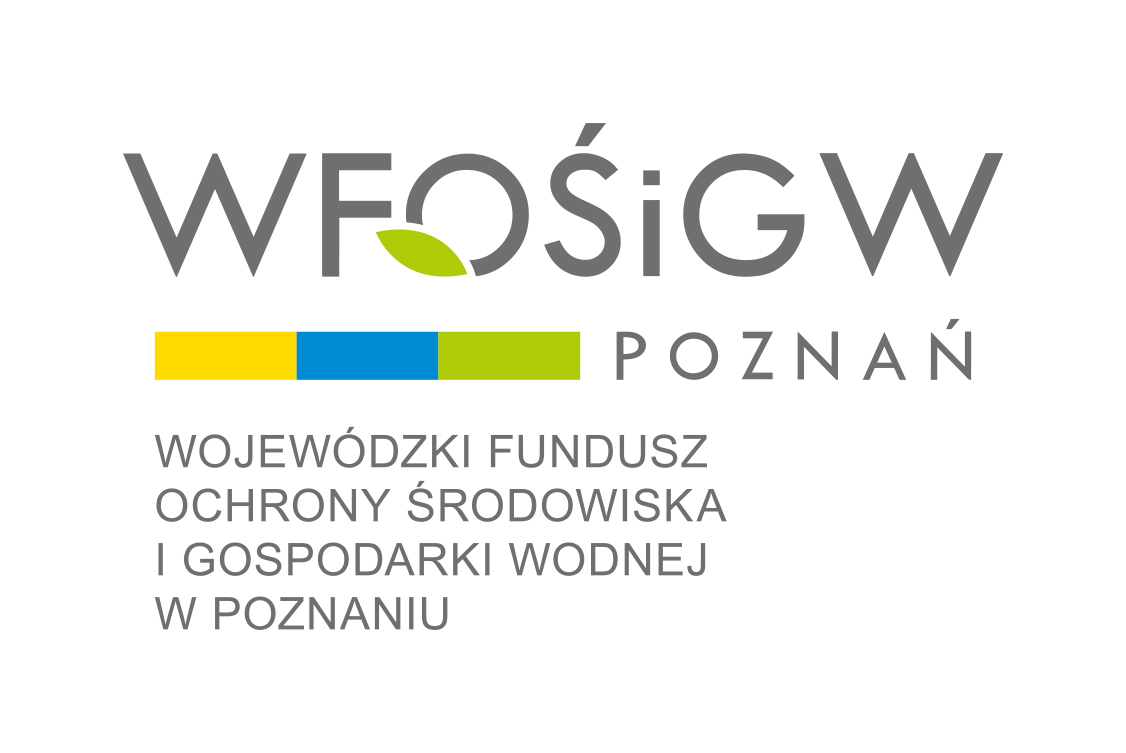 Logo Wojewódzkiego Funduszu Ochrony Środowiska i Gospodarki Wodnej w Poznaniu.