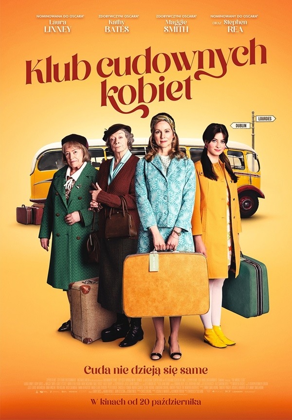 Plakat filmu KLUB CUDOWNYCH KOBIET - 2D napisy emitowanego w kinie Hel w Pleszewie.