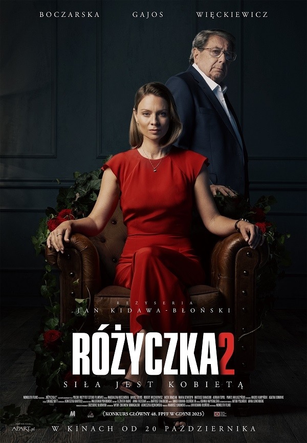 Plakat filmu RÓŻYCZKA 2 - 2D emitowanego w kinie Hel w Pleszewie.