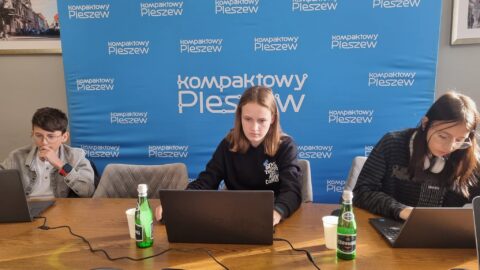 3-osobowa reprezentacja Gminy Pleszew w konkursie ekologicznym "Zielone Wielkopolskie".