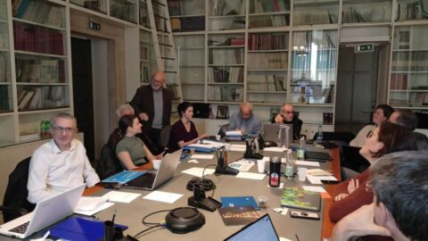 Spotkanie Komitetu Naukowego Krajowej Rady Architektów, Planistów, Architektów Krajobrazu i Konserwatorów Włoch w Rzymie.