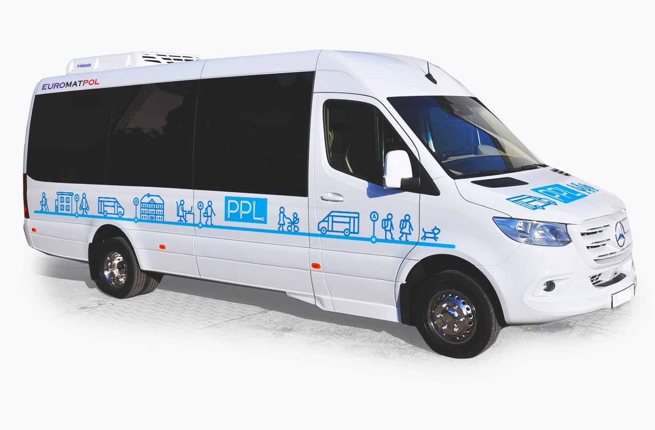 Wizualizacja nowych autobusów publicznej komunikacji w Mieście i Gminie Pleszew.