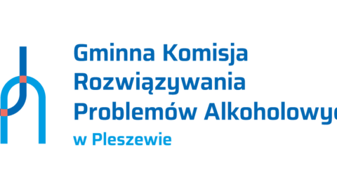 Logo Gminnej Komisji Rozwiązywania Problemów Alkoholowych w Pleszewie.