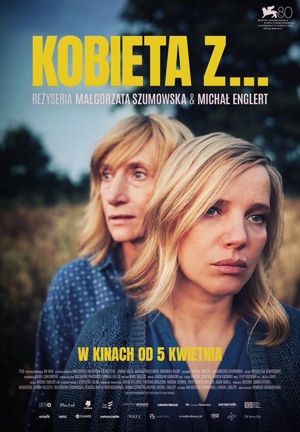 Plakat filmu KOBIETA Z... - 2D emitowanego w kinie Hel w Pleszewie.