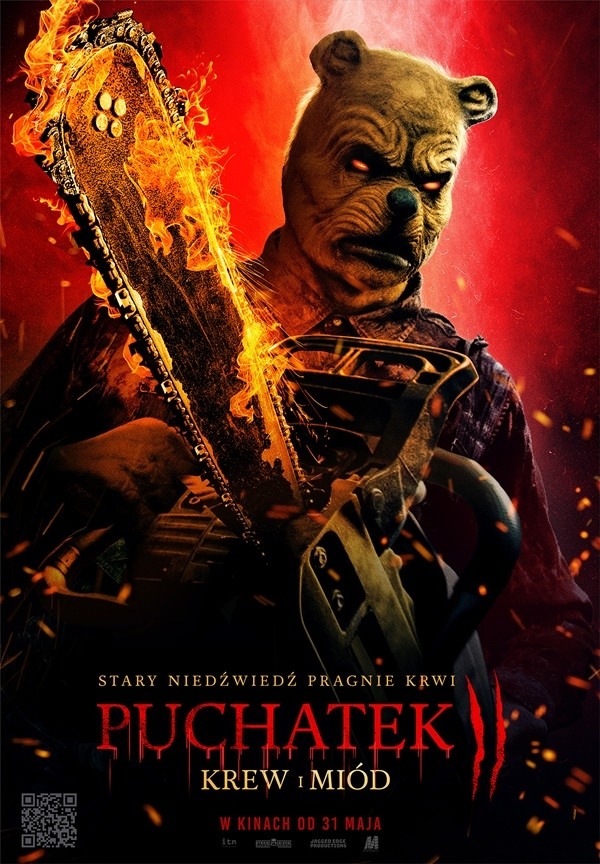 Plakat filmu PUCHATEK: KREW i MIÓD 2 - 2D napisy emitowanego w kinie Hel w Pleszewie.