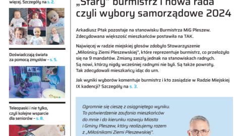 Okładka 1(13) numeru kwartalnika samorządowego Flesz PPL.