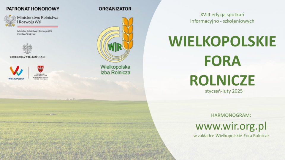 miniatura wielkopolskie fora rolnicze