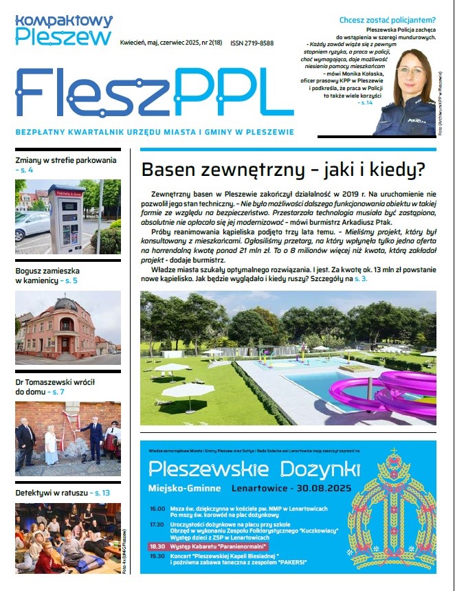 flesz Okładka kwartalnika Flesz PPL nr 2(18)/2025