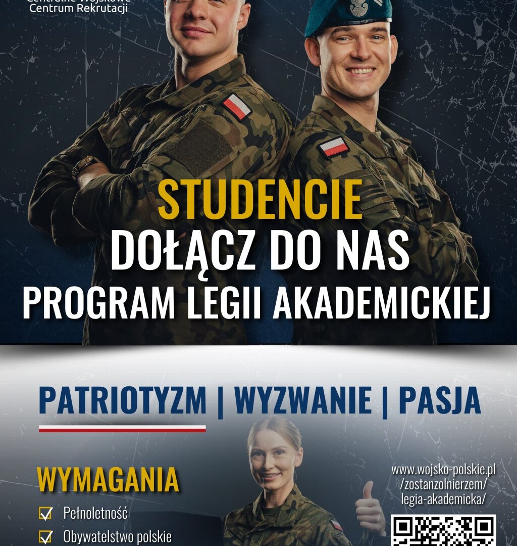 Plakat programu Legii Akademickiej