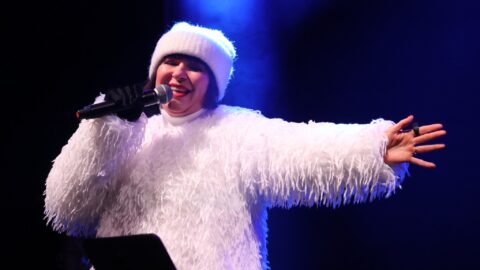 Koncert Katarzyny Łaskiej w Pleszewie.