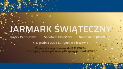 grafika ze szczegółami dotyczącymi jarmarku świątecznego w Pleszewiegrafika ze szczegółami dotyczącymi jarmarku świątecznego w Pleszewie